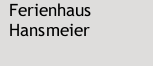 Ferienhaus Hansmeier